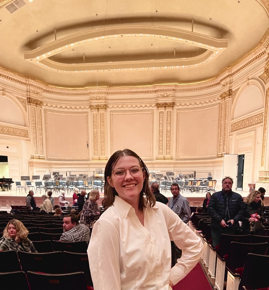 LHS Student Jo Kimball Sings at Carnegie Hall