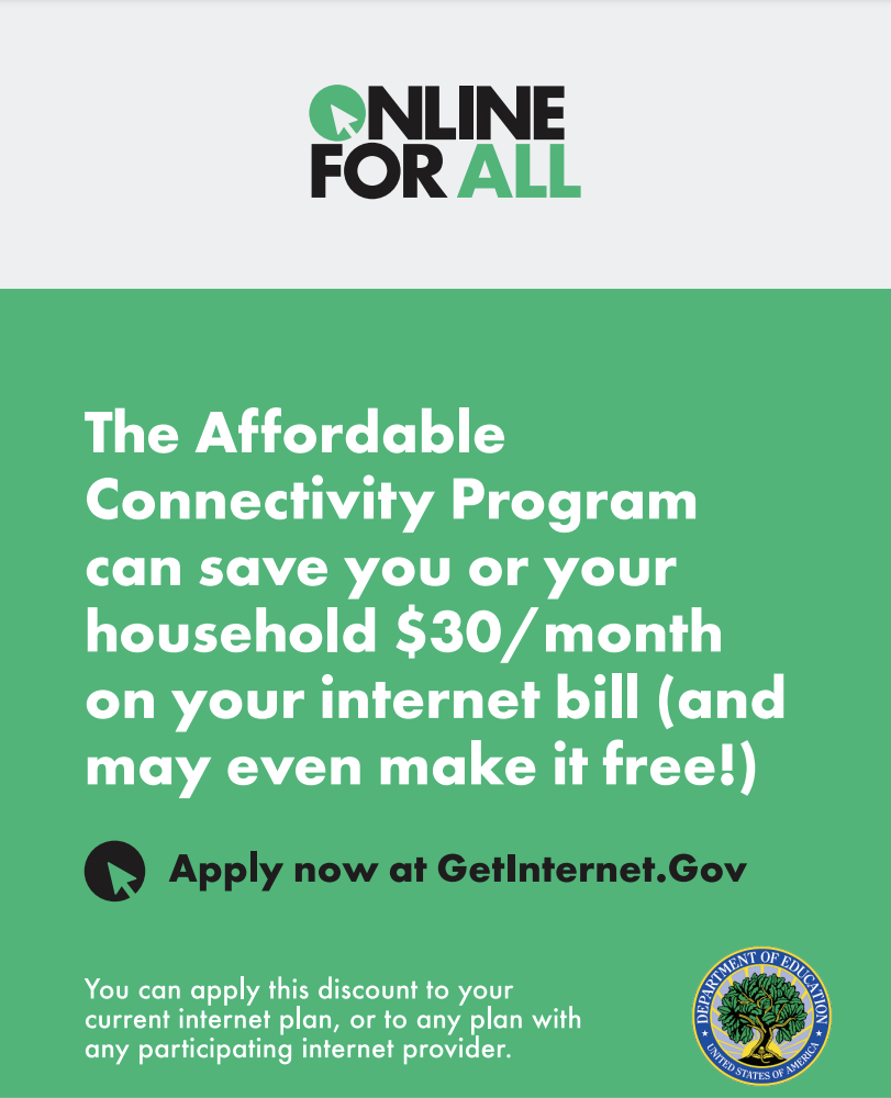 Affordable Connectivity Program Available