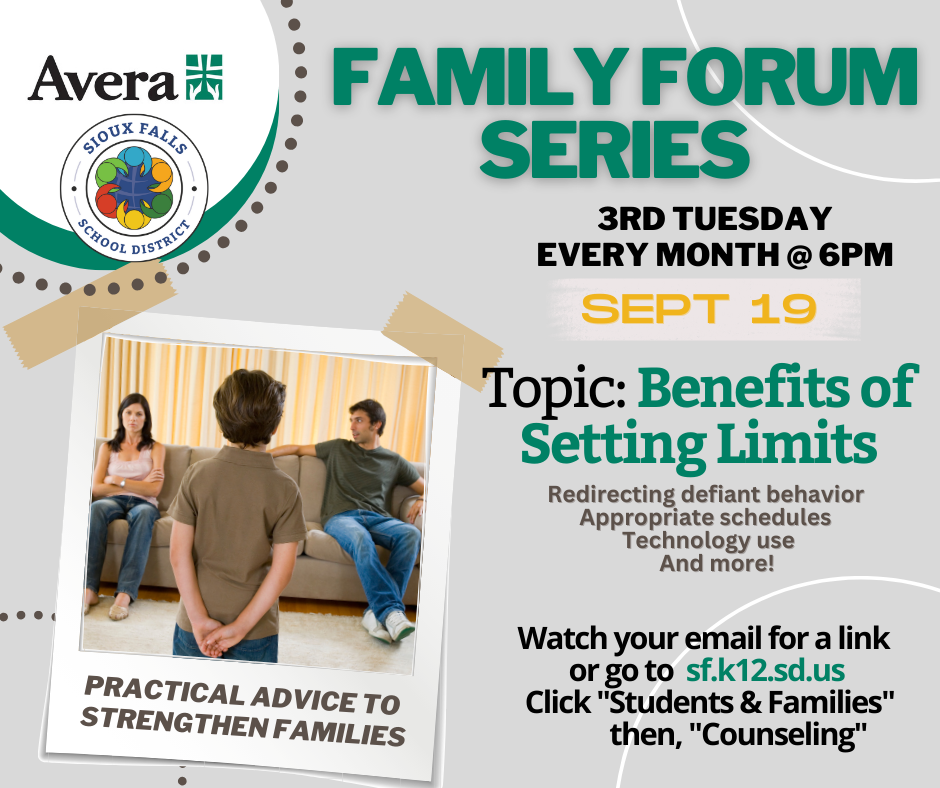 Family Forum Series:Setting Limits